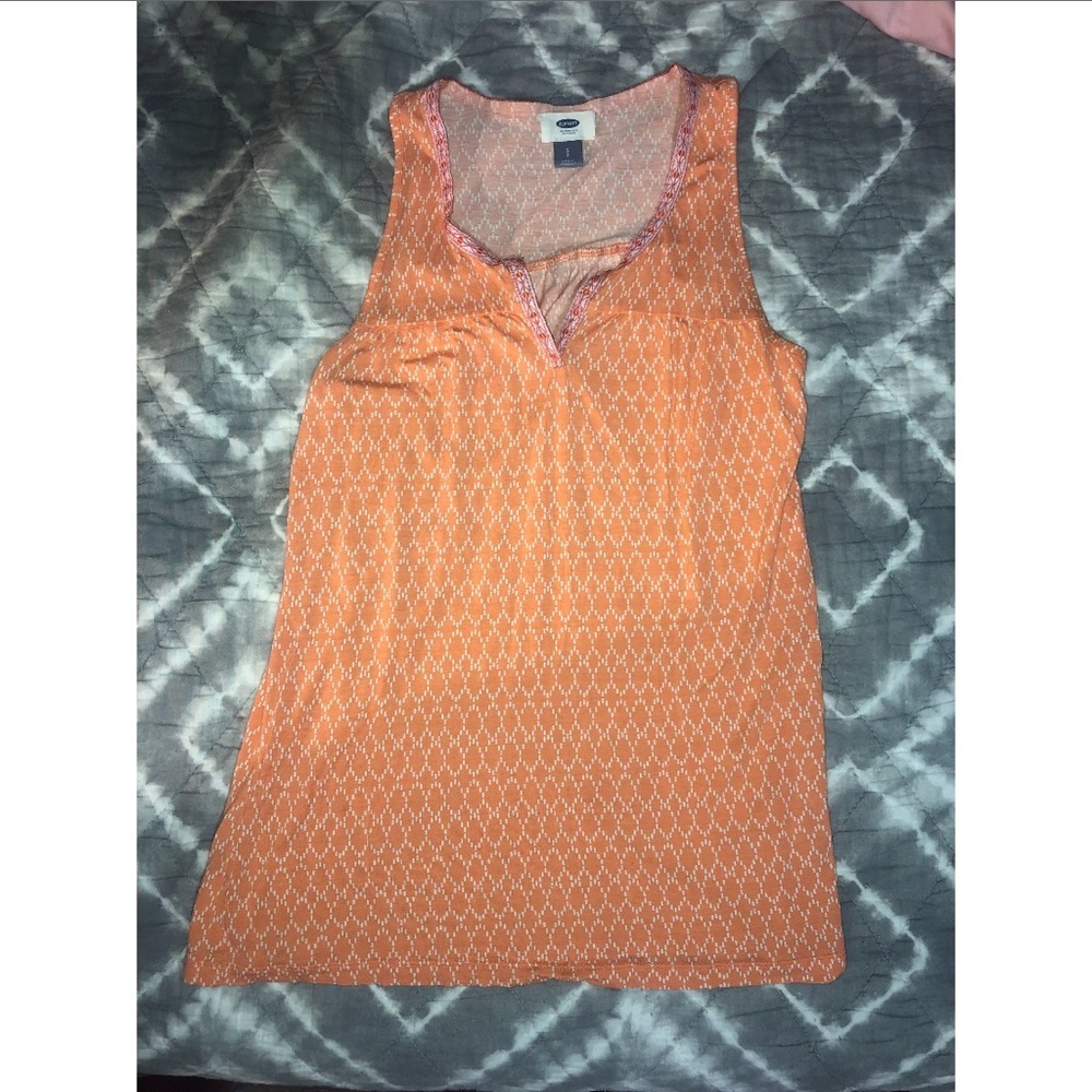 Orange Tank Top
